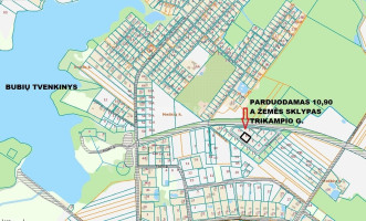 Parduodamas namų valdos paskirties sklypas Trikampio g., Meškių k., Šiaulių r. sav., 10.9 a ploto 1