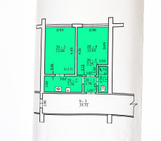 Parduodamas butas Žaliakalnis, Kauno m., Kauno m. sav., 34.61 m² ploto 2 kambariai 23