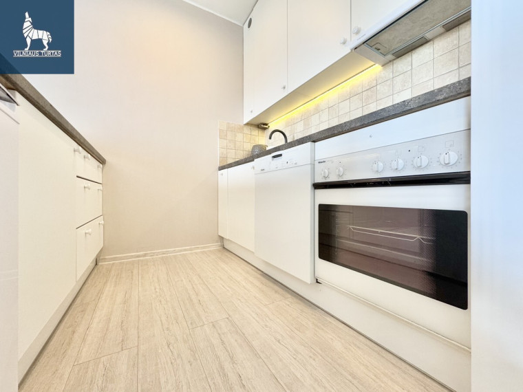 Nuomojamas butas Kernavės g., Šnipiškės, Vilniaus m., Vilniaus m. sav., 38 m2 ploto, 1 kambariai 2