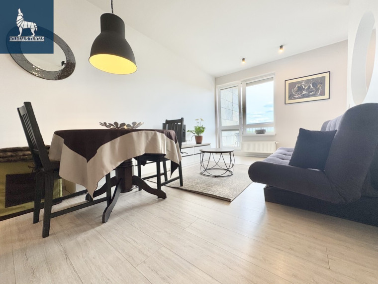 Nuomojamas butas Kernavės g., Šnipiškės, Vilniaus m., Vilniaus m. sav., 38 m2 ploto, 1 kambariai 4