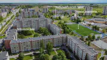 Parduodamas butas Gegužių g., Gytarai, Šiaulių m., Šiaulių m. sav., 64.34 m² ploto 3 kambariai 30