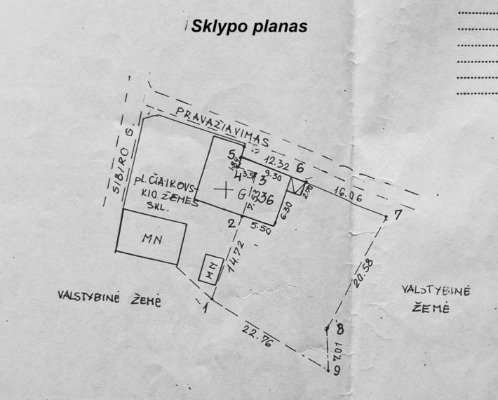 Parduodamas kitos paskirties sklypas Sibiro g., Markučiai, Vilniaus m., Vilniaus m. sav., 6 a ploto 5