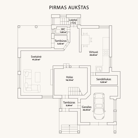 Parduodamas namas Samanykščio g., Elektrėnų m., Elektrėnų sav., 338.64 m2 ploto, 2 aukštai 24