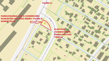 Parduodamas komercinės paskirties sklypas Tilžės g. , Centras, Šiaulių m., Šiaulių m. sav., 5.58 a ploto 9
