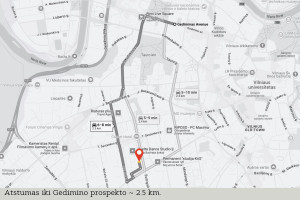 Nuomojamas butas T. Ševčenkos g., Naujamiestis, Vilniaus m., Vilniaus m. sav., 20 m2 ploto, 1 kambariai 12