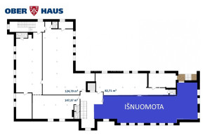 Nuomojamos administracinės patalpos Tilžės g., Senamiestis, Klaipėdos m., Klaipėdos m. sav., 90 m2 ploto 3
