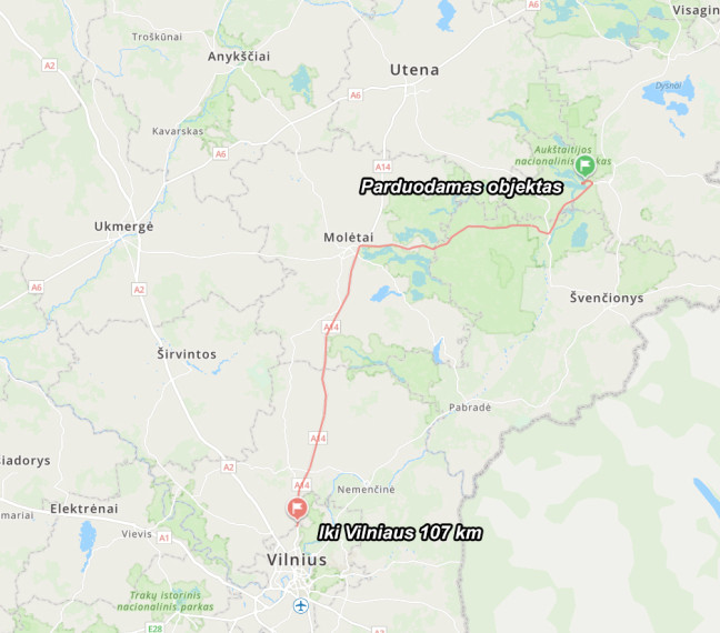 Parduodamas kitos paskirties sklypas Meiros g., Meironų k., Ignalinos r. sav., 50 a ploto 22