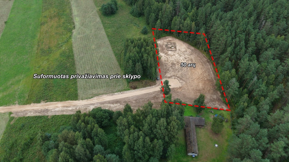 Parduodamas kitos paskirties sklypas Meiros g., Meironų k., Ignalinos r. sav., 50 a ploto 9