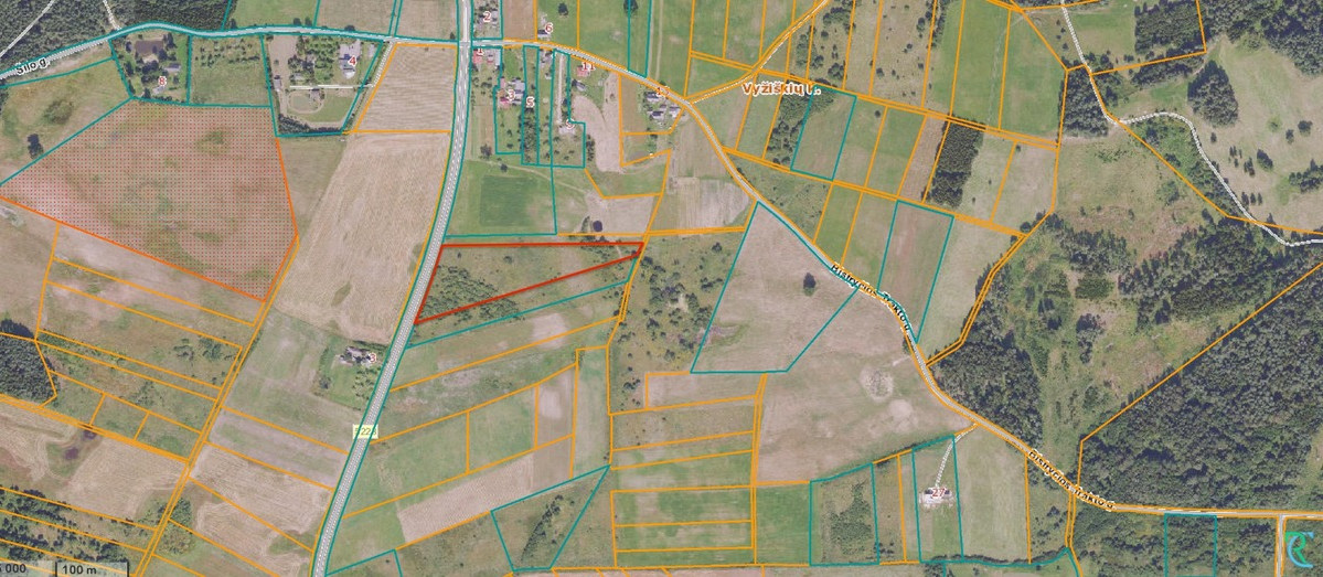 Parduodamas kitos paskirties sklypas Vilniaus r. sav., Vyžiškių k., Skynimo g., 274 a ploto 1