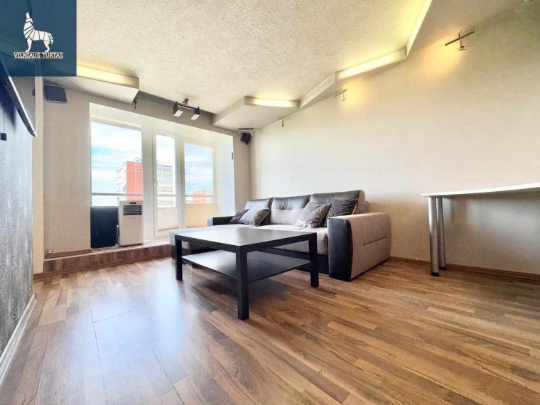 Nuomojamas butas Laisvės pr. 43, Karoliniškės, Vilniaus m., Vilniaus m. sav., 35 m2 ploto, 1 kambariai 3