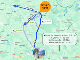 Parduodamas kitos paskirties sklypas S. Dariaus ir S. Girėno g., Vyžuonų mstl., Utenos r. sav., 32.21 a ploto 20