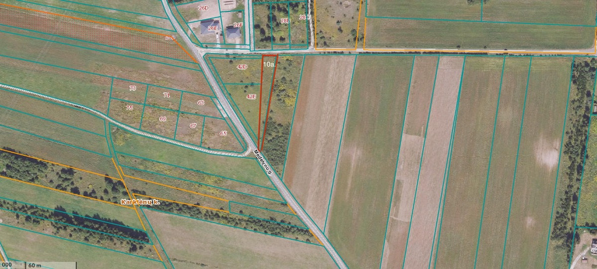 Parduodamas sklypas Medelyno g., Grigaičių k., Vilniaus r. sav., 10 a ploto 1