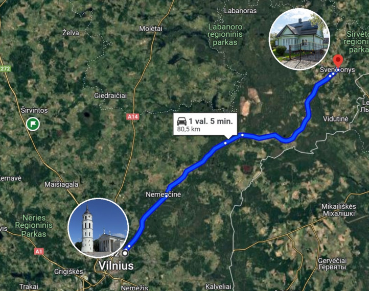 Parduodamas namas Mažoji g., Švenčionių m., Švenčionių r. sav., 118.19 m2 ploto, 2 aukštai 36