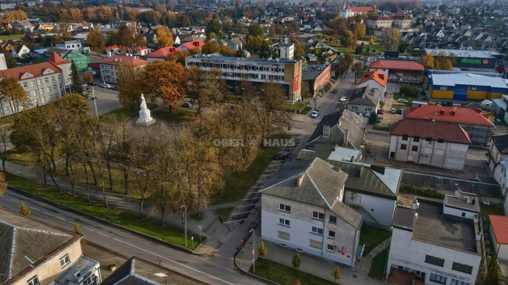 Parduodamos administracinės, sandėliavimo patalpos Vytauto Didžiojo g., Raseinių m., Raseinių r. sav., 193 m2 ploto 1