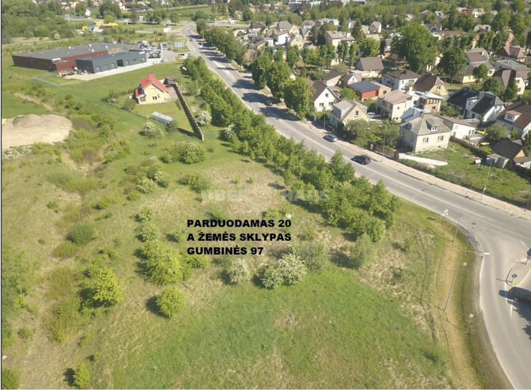 Parduodamas pramonės/sandėliavimo/prekybos paskirties sklypas Gumbinės g., Centras, Šiaulių m., Šiaulių m. sav., 20 a ploto 2