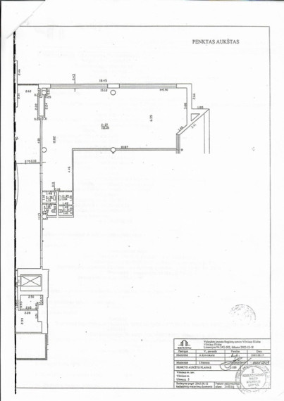 Parduodamos administracinės patalpos Ulonų g., Šiaurės miestelis, Vilniaus m., Vilniaus m. sav., 113 m2 ploto 25