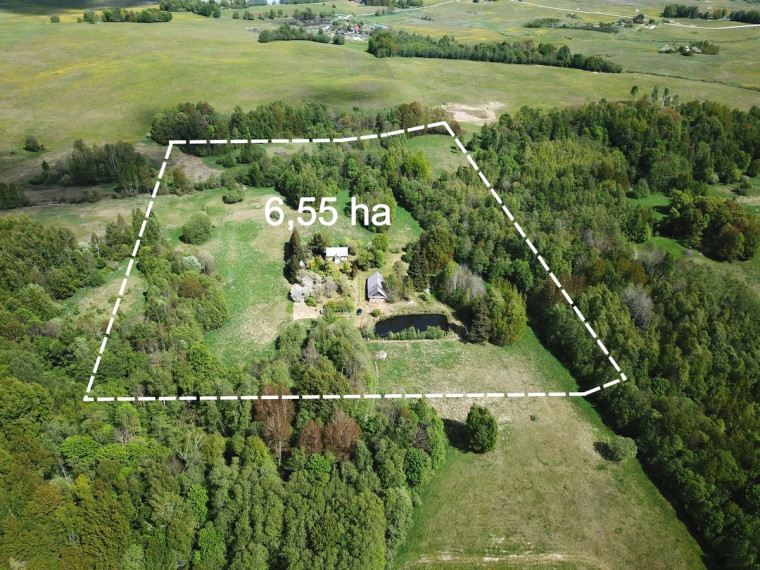 Parduodamas namas Utenos r. sav., Norvaišių k., Azijos, 73.57 m2 ploto, 1 aukštai 1