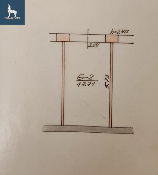 Parduodamos sandėliavimo patalpos Vilniaus m., Vilniaus m. sav., 17.71 m2 ploto 1