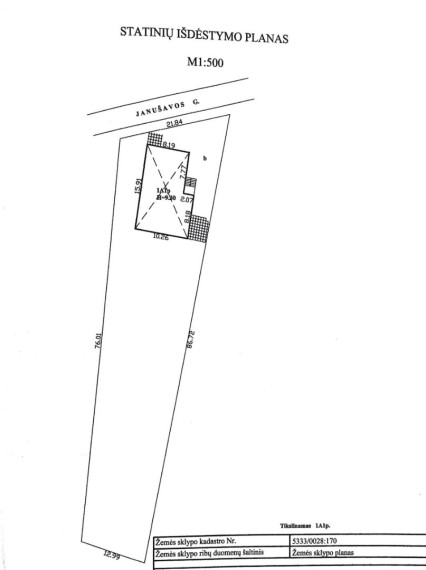 Parduodamas namas Janušavos g., Kėdainių m., Kėdainių r. sav., 293.94 m2 ploto, 2 aukštai 33