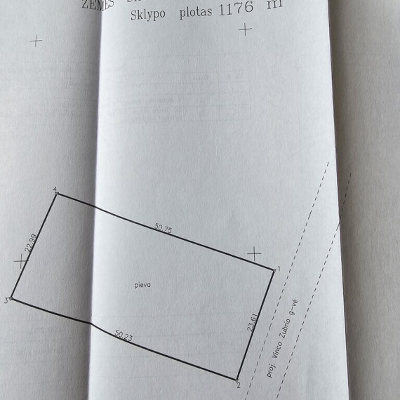 Parduodamas sklypas , Šiauliuose, 1383 a ploto 1