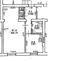 Parduodamas butas Daugėlių g., Kuršėnų m., Šiaulių r. sav., 38.83 m² ploto 1 kambarys 11