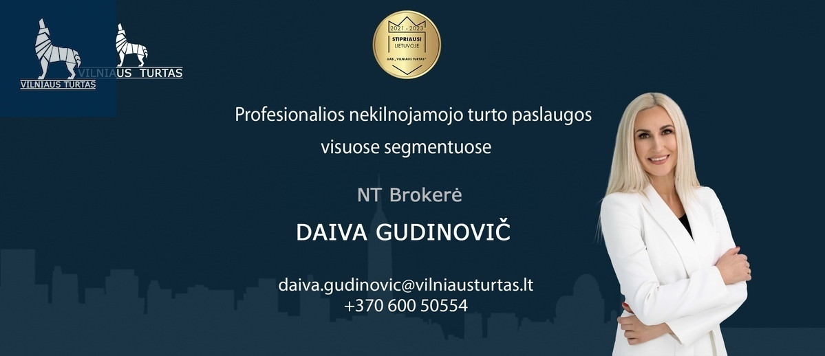 Parduodamas butas Vilniaus r. sav., Ežeraičių k., Gardenijų, 52.27 m2 ploto, 2 kambariai 27