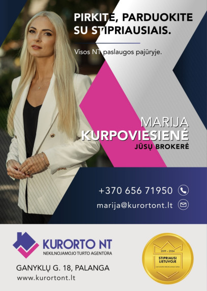 Nuomojamos kitos paskirties patalpos Virbališkės tak., Palangos m., Palangos m. sav., 41 m2 ploto 9