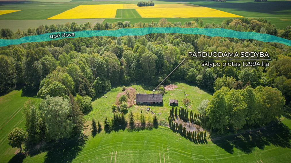 Parduodamas namas Voverių k., Šakių r. sav., 115.22 m² ploto 2 kambariai 2