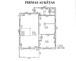 Parduodamas namas Pilvės g., Papilvio k., Prienų r. sav., 128.93 m2 ploto, 2 aukštai 12