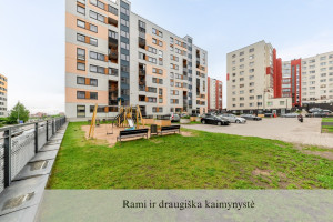 Parduodamas butas Perkūnkiemio g., Pašilaičiai, Vilniaus m., Vilniaus m. sav., 67.07 m2 ploto, 2 kambariai 25