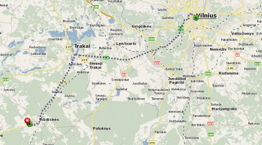 Parduodamas  sklypas Markūnų k., Trakų r. sav., 136 a ploto 2