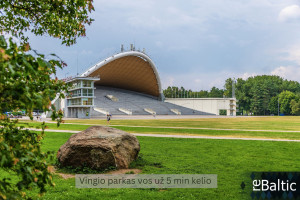 Parduodamas butas Gedimino pr., Centras, Vilniaus m., Vilniaus m. sav., 40.06 m2 ploto, 2 kambariai 25