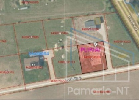 Parduodamas  sklypas Šimkų k., Klaipėdos r. sav., 215 a ploto
