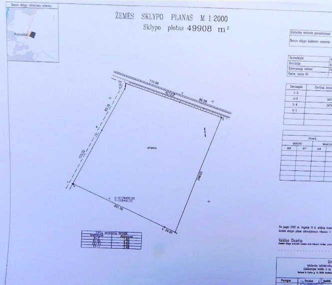 Parduodamas sklypas Pravydžių k., Anykščių r. sav., 500.00 a ploto 4