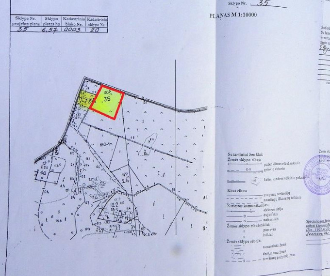 Parduodamas sklypas Pravydžių k., Anykščių r. sav., 500.00 a ploto 5