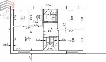 Parduodamas namas Papiškių k., Vilniaus r. sav., 150.08 m2 ploto, 2 aukštai 8