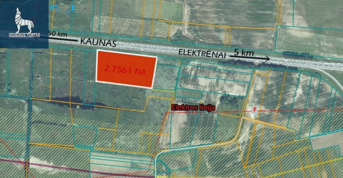 Parduodamas  sklypas Elektrėnų sav., Kloninių Mijaugonių k., Klonių g, 275.61 a ploto 3