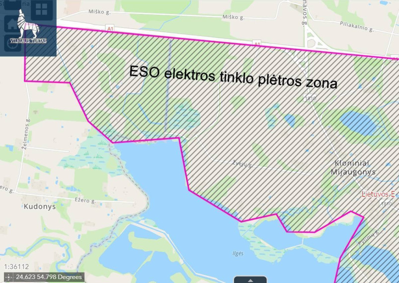 Parduodamas  sklypas Elektrėnų sav., Kloninių Mijaugonių k., Klonių g, 275.61 a ploto 5