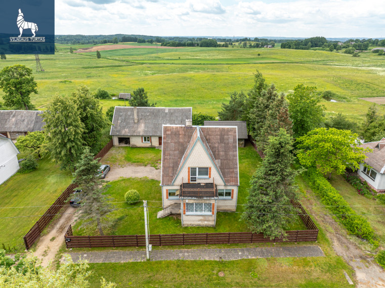 Parduodamas namas Tvenkinių g., Vaikutėnų k., Utenos r. sav., 206.69 m2 ploto, 2 aukštai 1