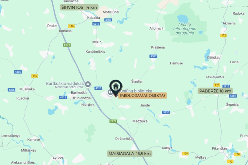 Parduodamas  sklypas Jauniūnų k., Širvintų r. sav., 538 a ploto 16
