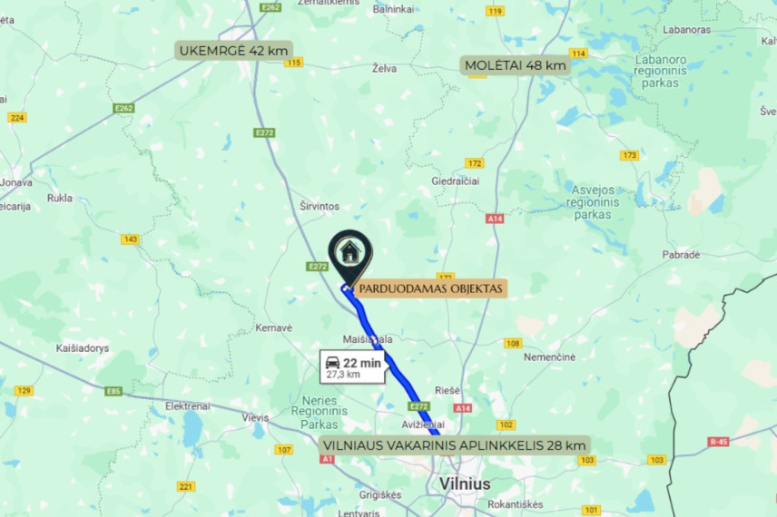 Parduodamas  sklypas Jauniūnų k., Širvintų r. sav., 538 a ploto 17