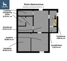 Parduodamas namas Kaštonų g., Avižienių k., Vilniaus r. sav., 275.85 m2 ploto, 2 aukštai 38