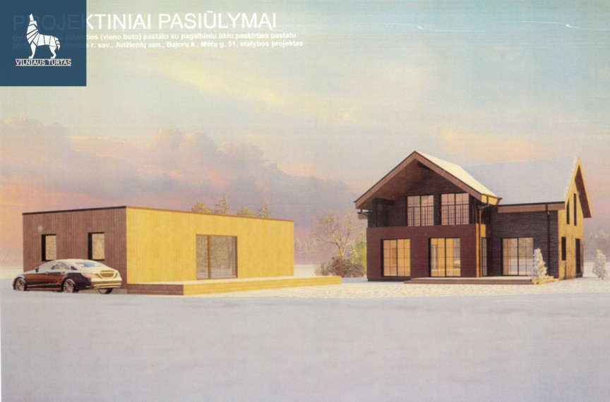 Parduodamas namas Mėtų g., Bajorai, Vilniaus m., Vilniaus m. sav., 65.45 m2 ploto, 1 aukštai 1