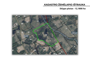 Parduodamas  sklypas Balkūnų k., Širvintų r. sav., 1218 a ploto 6