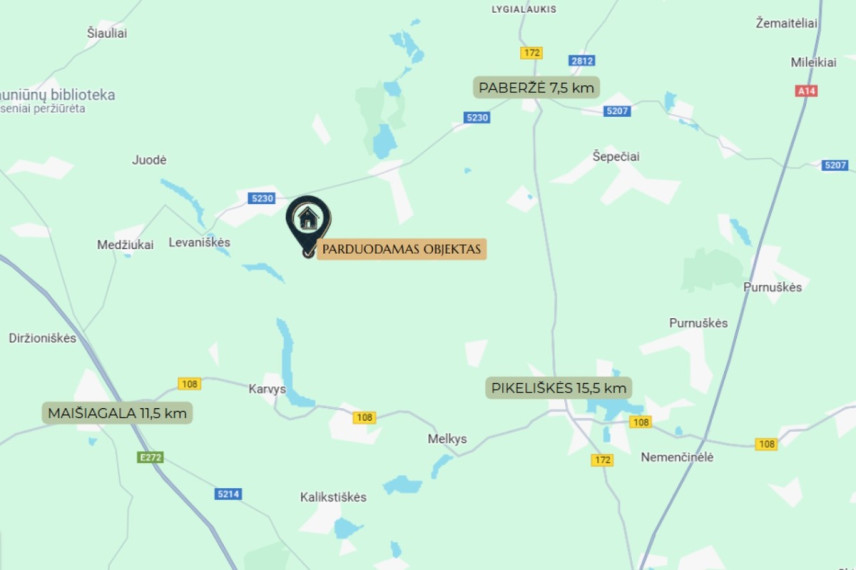 Parduodamas  sklypas Balkūnų k., Širvintų r. sav., 1218 a ploto 14