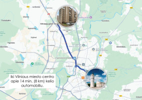 Parduodamas butas Vėtrungių g., Fabijoniškės, Vilniaus m., Vilniaus m. sav., 37.22 m2 ploto, 1 kambariai 24