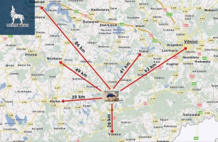 Parduodamas  sklypas Petrauskų k., Trakų r. sav., 1288 a ploto 12