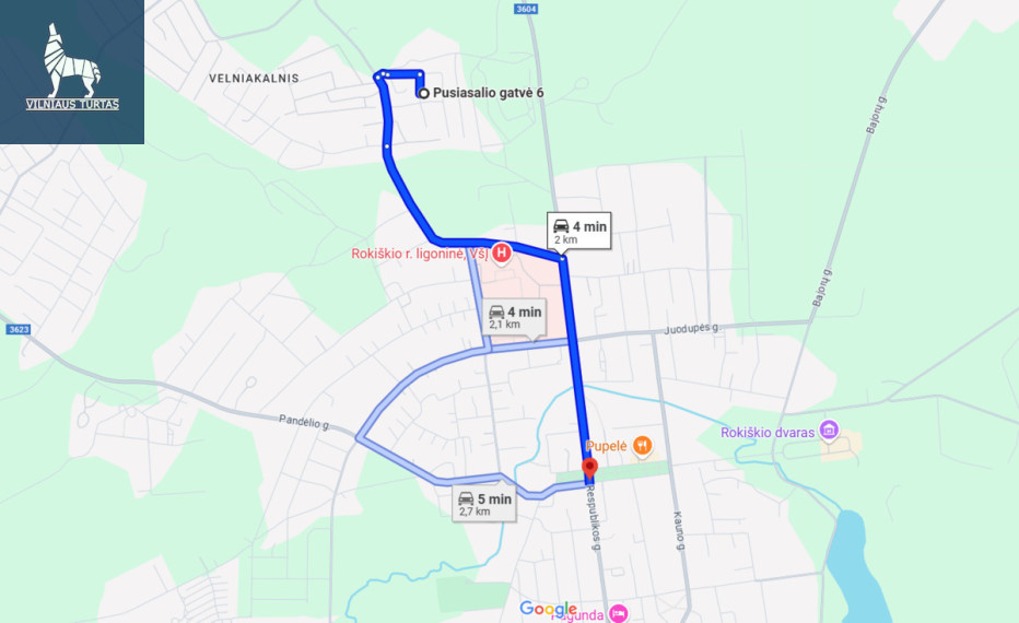 Parduodamas  sklypas Pusiasalio g., Rokiškio m., Rokiškio r. sav., 5.1 a ploto 10