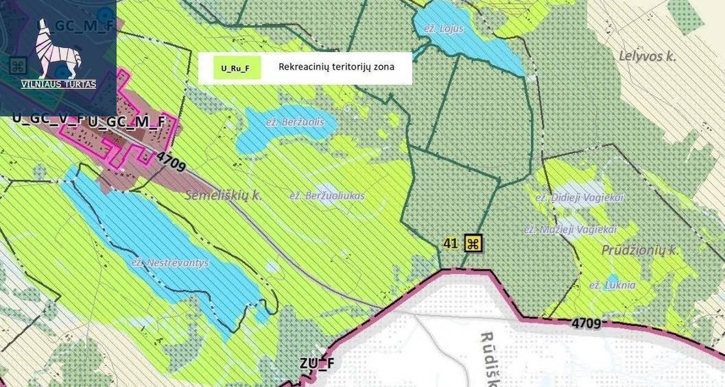 Parduodamas  sklypas Semeliškių k., Elektrėnų sav., 373 a ploto 12