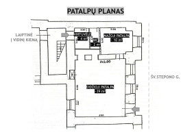 Nuomojamos administracinės, paslaugų, prekybos patalpos Šv. Stepono g., Senamiestis, Vilniaus m., Vilniaus m. sav., 55 m2 ploto 25